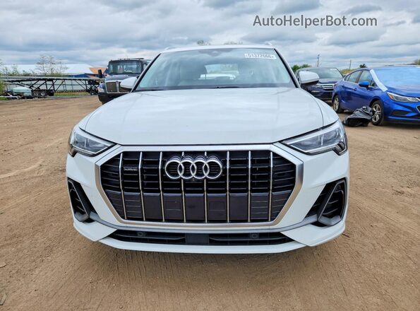 WA1EECF3XM1002519 2021 AUDI Q3 White Դիմացի տեսք