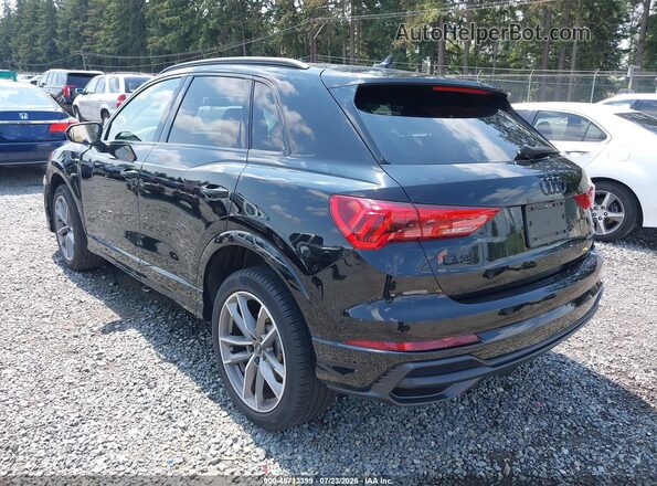WA1EECF3XN1014607 2022 AUDI Q3 Black Tył lewy
