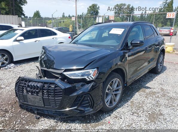 WA1EECF3XN1014607 2022 AUDI Q3 Black Przód lewy