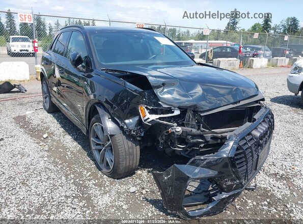 WA1EECF3XN1014607 2022 AUDI Q3 Black Widok z przodu