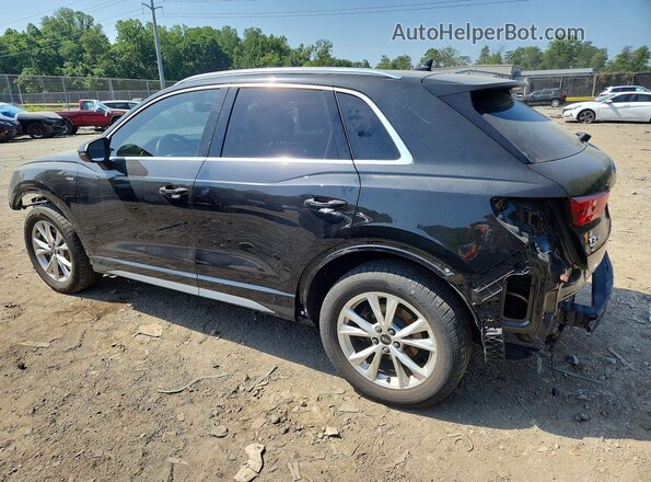 WA1EECF3XN1125173 2022 AUDI Q3 Black Задня ліва чверть