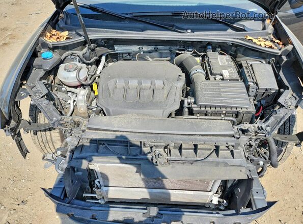 WA1EECF3XN1125173 2022 AUDI Q3 Black Вид підкапотного простору