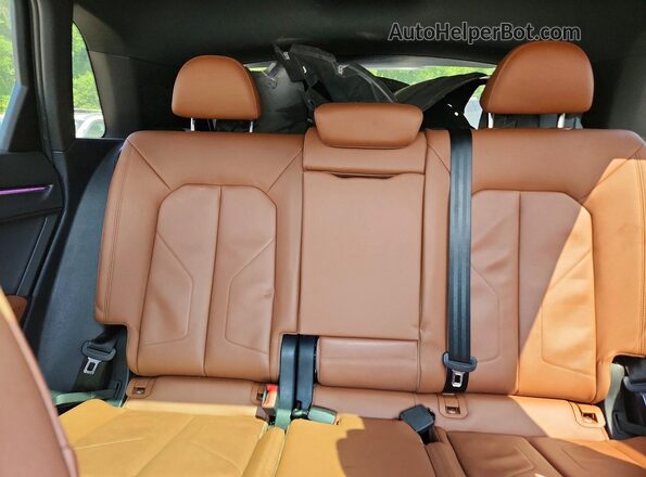 WA1EECF3XN1125173 2022 AUDI Q3 Black Вид задніх сидінь