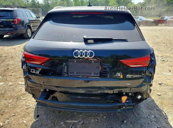 WA1EECF3XN1125173 2022 AUDI Q3 Black Вид ззаду