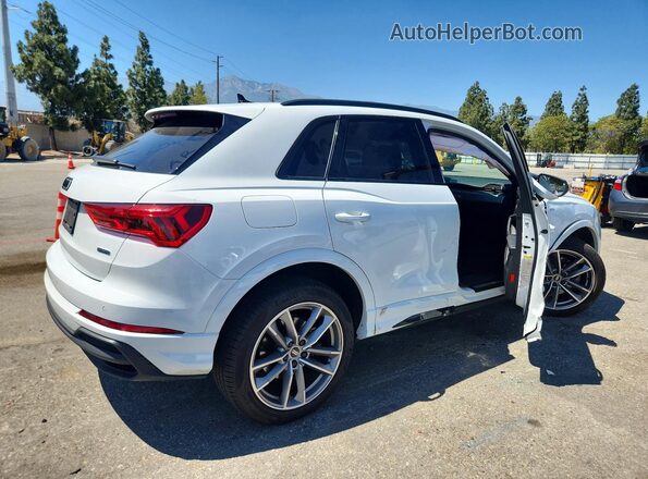 WA1EECF3XP1025609 2023 AUDI Q3 White Հետևի աջ