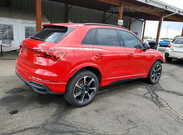 WA1EEDF36S1053826 2025 AUDI Q3 Red Tył prawy
