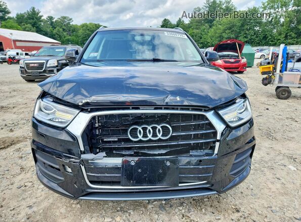WA1EFCFS1GR009532 2016 AUDI Q3 Black Front view