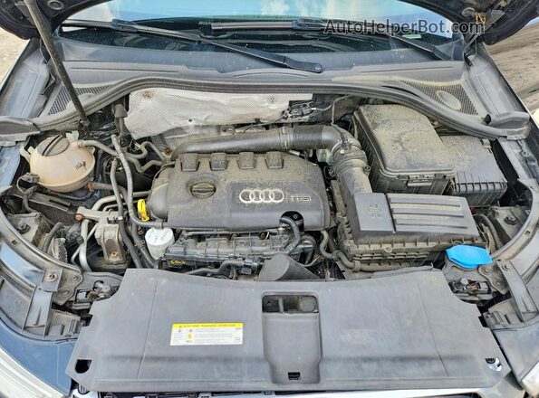 WA1EFCFS1GR009532 2016 AUDI Q3 Black Engine compartment view