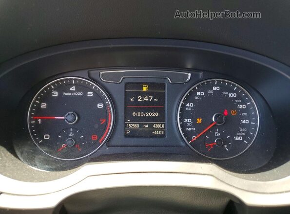 WA1EFCFS2GR014013 2016 AUDI Q3 White Սարքավորումների վահանակի տեսք