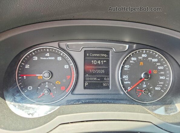WA1EFCFS2GR015727 2016 AUDI Q3 Black Widok zestawu wskaźników