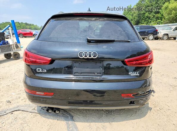 WA1EFCFS2GR015727 2016 AUDI Q3 Black Widok z tyłu
