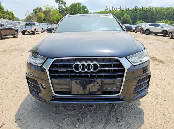 WA1EFCFS2GR015727 2016 AUDI Q3 Black Widok z przodu