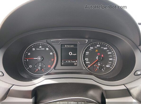 WA1EFCFS4GR017818 2016 AUDI Q3 Silver Vista de los asientos traseros