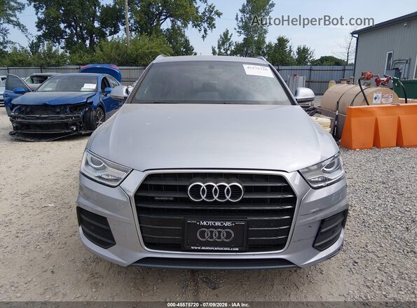 WA1EFCFS4GR017818 2016 AUDI Q3 Silver Vista del cuadro de instrumentos