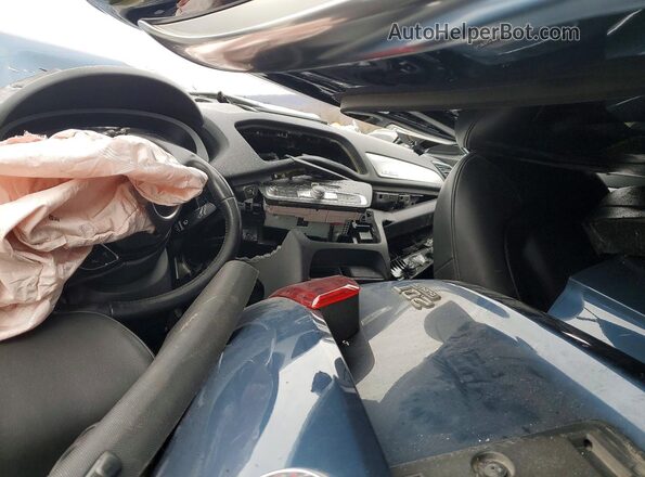 WA1EFCFS4GR024980 2016 AUDI Q3 Blue Vista del salpicadero