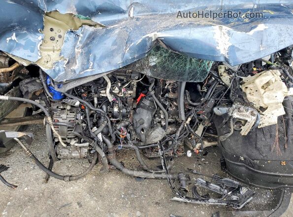 WA1EFCFS4GR024980 2016 AUDI Q3 Blue Vista del compartimento del motor