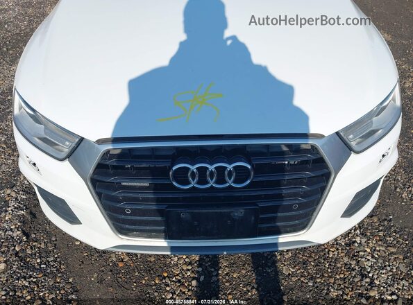 WA1EFCFS8GR015554 2016 AUDI Q3 White Հետևի տեսք
