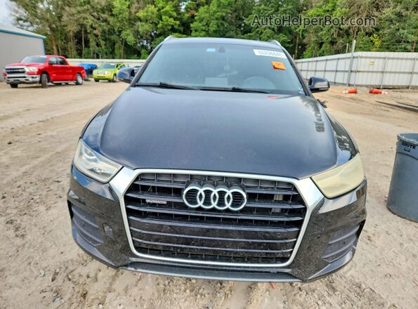 WA1EFCFS8GR017921 2016 AUDI Q3 Black Front view