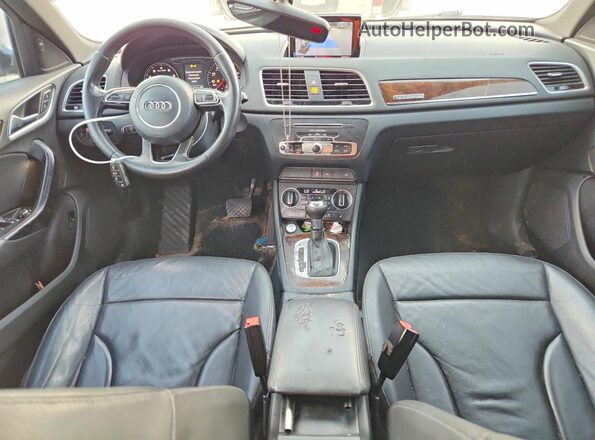 WA1EFCFS8GR017921 2016 AUDI Q3 Black Dashboard view