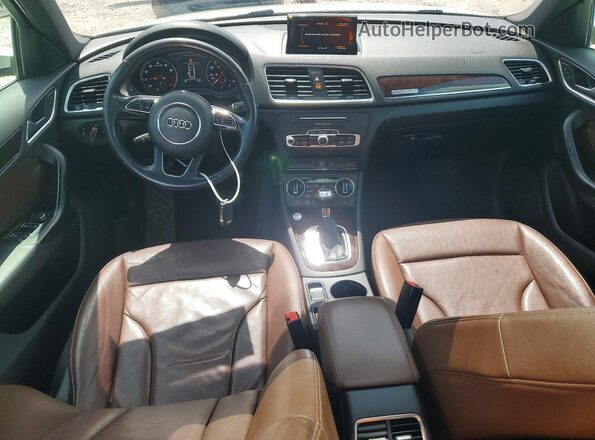 WA1EFCFS8GR022262 2016 AUDI Q3 White წინა პანელის ხედი