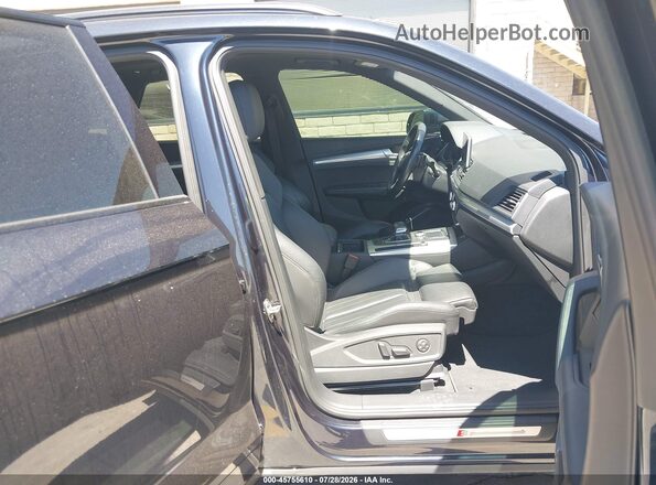 WA1ENAFY4L2077046 2020 AUDI Q5 Blue წინა სალონის ხედი
