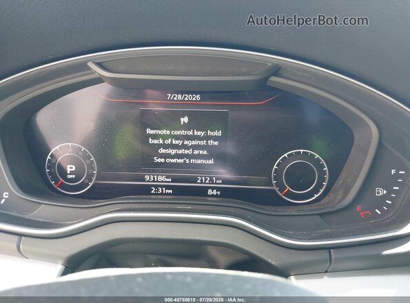 WA1ENAFY4L2077046 2020 AUDI Q5 Blue უკანა სავარძლების ხედი
