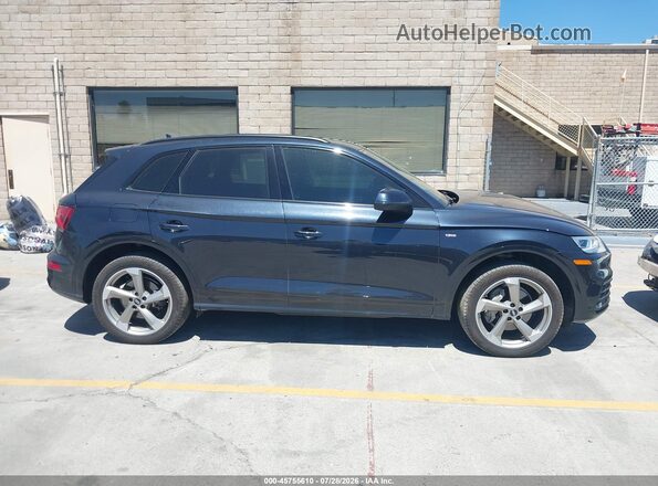 WA1ENAFY4L2077046 2020 AUDI Q5 Blue ხელსაწყოთა პანელის ხედი