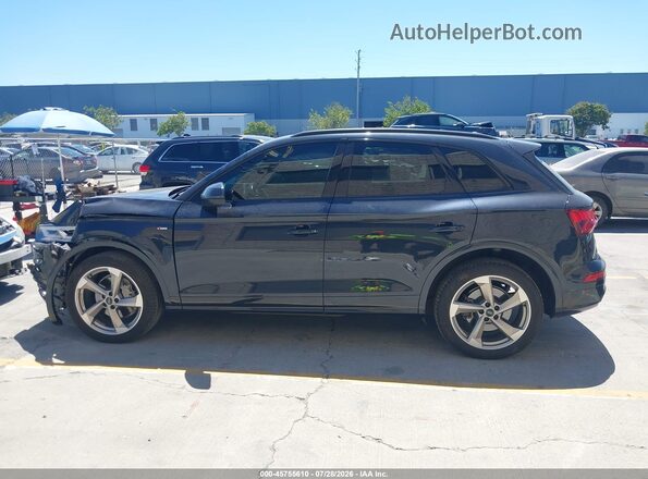WA1ENAFY4L2077046 2020 AUDI Q5 Blue უკანა სალონის ხედი