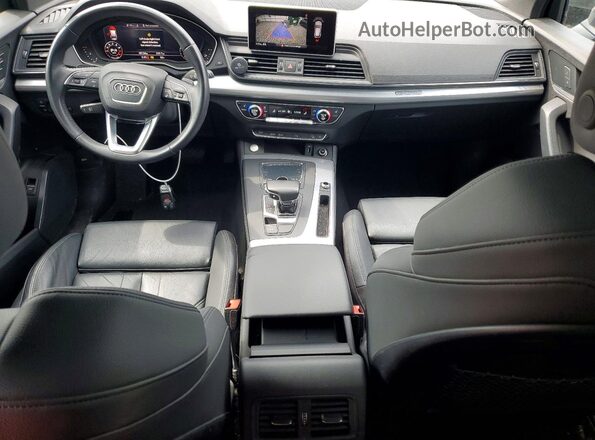 WA1ENAFY6L2081695 2020 AUDI Q5 Blue Widok deski rozdzielczej