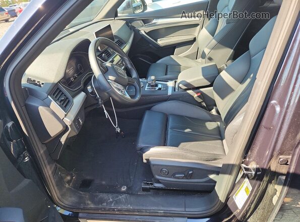 WA1ENAFY6L2081695 2020 AUDI Q5 Blue Widok wnętrza z przodu