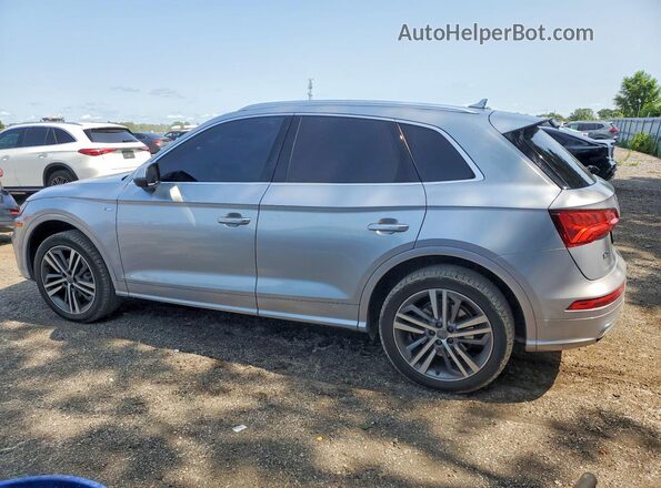 WA1ENAFY7J2240639 2018 AUDI Q5 Silver Задня ліва чверть