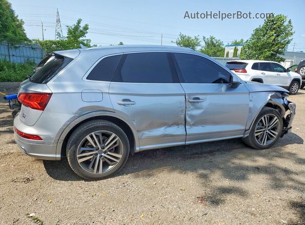 WA1ENAFY7J2240639 2018 AUDI Q5 Silver Задня права чверть