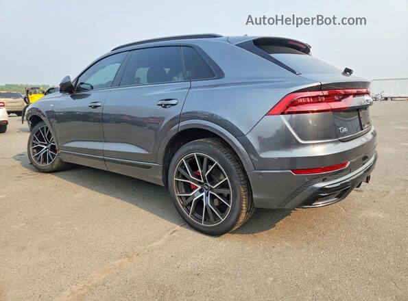 WA1EVAF10LD019345 2020 AUDI Q8 Серый Задняя левая четверть