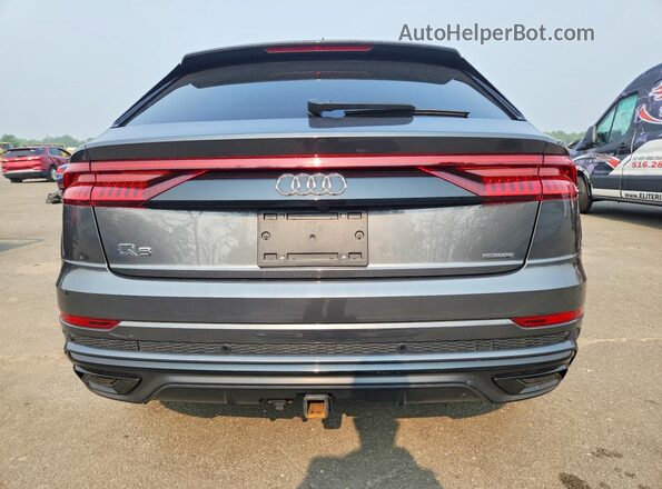 WA1EVAF10LD019345 2020 AUDI Q8 Серый Вид сзади