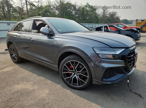 WA1EVAF10LD019345 2020 AUDI Q8 Серый Передняя правая четверть
