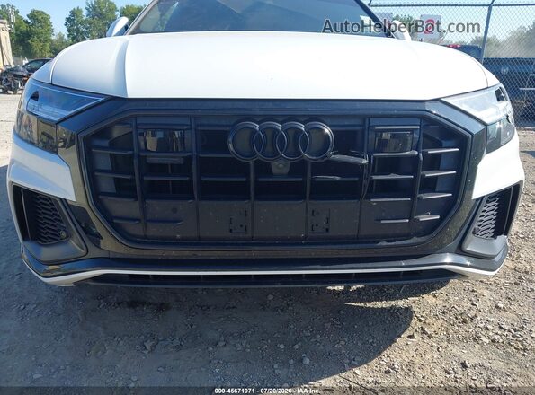 WA1EVAF13KD031276 2019 AUDI Q8 White Vista frontal