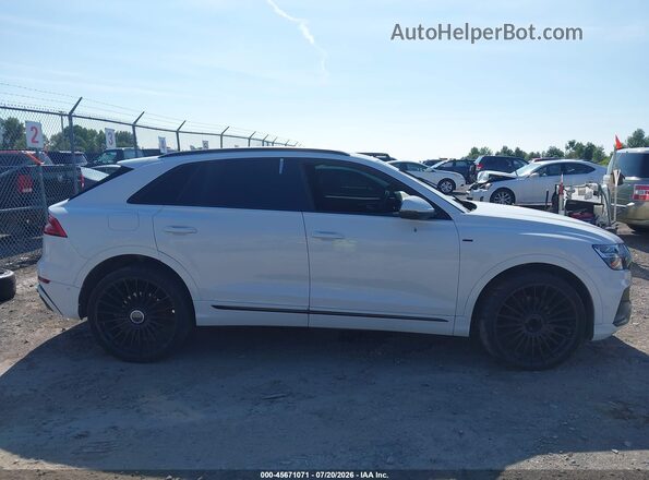 WA1EVAF13KD031276 2019 AUDI Q8 White Vista interior de 360 grados