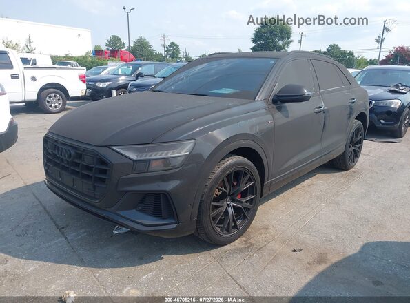 WA1EVAF13MD013797 2021 AUDI Q8 Black Передня ліва чверть