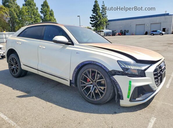WA1EVAF15MD001148 2021 AUDI Q8 White Przód prawy