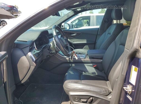 WA1EVAF15MD001148 2021 AUDI Q8 White Widok wnętrza z przodu