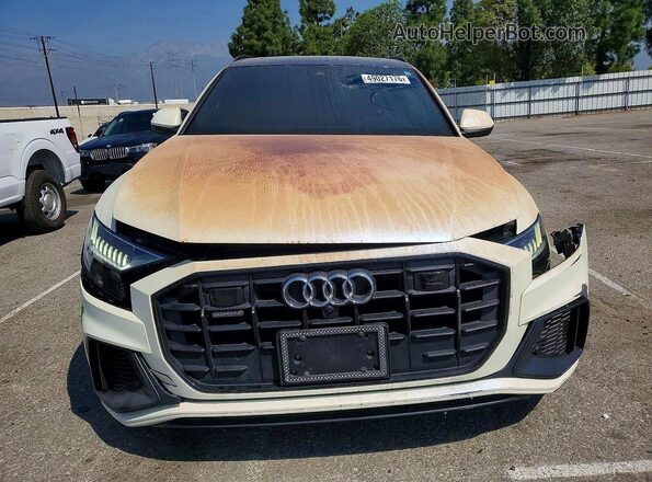 WA1EVAF15MD001148 2021 AUDI Q8 White Widok z przodu