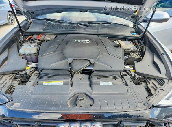 WA1EVAF16LD018622 2020 AUDI Q8 Серебряный Вид подкапотного пространства