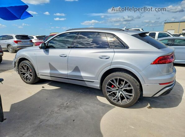 WA1EVAF16LD018622 2020 AUDI Q8 Серебряный Задняя левая четверть