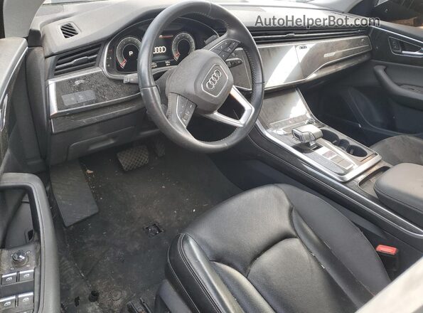 WA1EVAF16LD024128 2020 AUDI Q8 Black Widok deski rozdzielczej