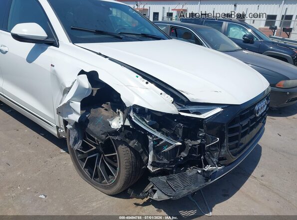 WA1EVAF18KD017969 2019 AUDI Q8 White Դիմացի տեսք