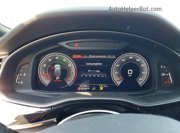 WA1EVAF19LD025130 2020 AUDI Q8 Черный Вид щитка приборов