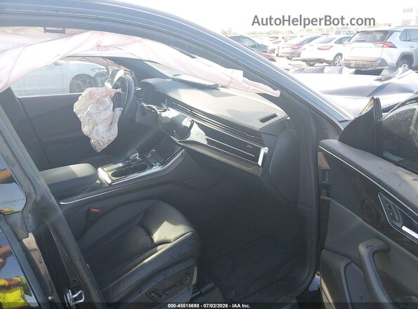 WA1EVAF19MD005123 2021 AUDI Q8 Black წინა სალონის ხედი