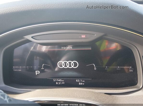WA1EVAF19MD005123 2021 AUDI Q8 Black უკანა სავარძლების ხედი