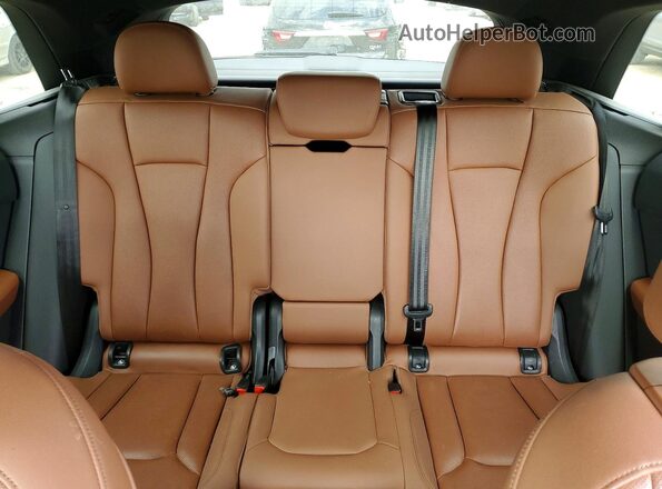 WA1EVAF1XMD002490 2021 AUDI Q8 White უკანა სავარძლების ხედი