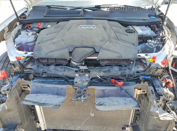 WA1EVBF10PD016733 2023 AUDI Q8 White Вид підкапотного простору